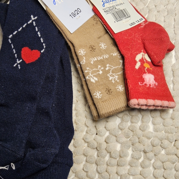 Jacadi Other - NWOT Jacadi 2 pair Socks and 1 pair blue tights